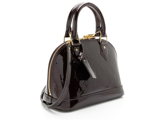 Louis Vuitton Monogram Vernis Alma BB Satchel Rot - Ansicht 2