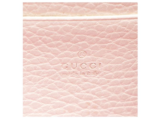 Portafoglio con catena Dionysus in pelle e cristalli Gucci Bianco - vista 8