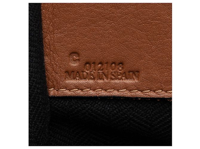 Borsa Hammock Compact in pelle di vitello Loewe Marrone - vista 6