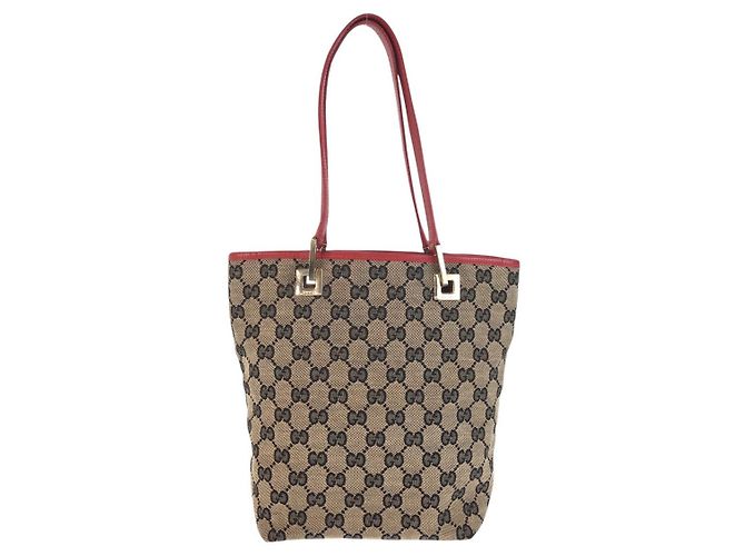 Borsa Tote Gucci GG Canvas Blu - vista 2