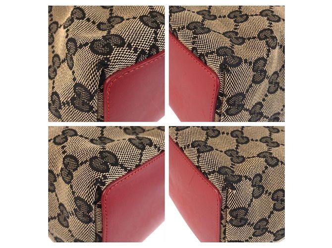 Borsa Tote Gucci GG Canvas Blu - vista 3
