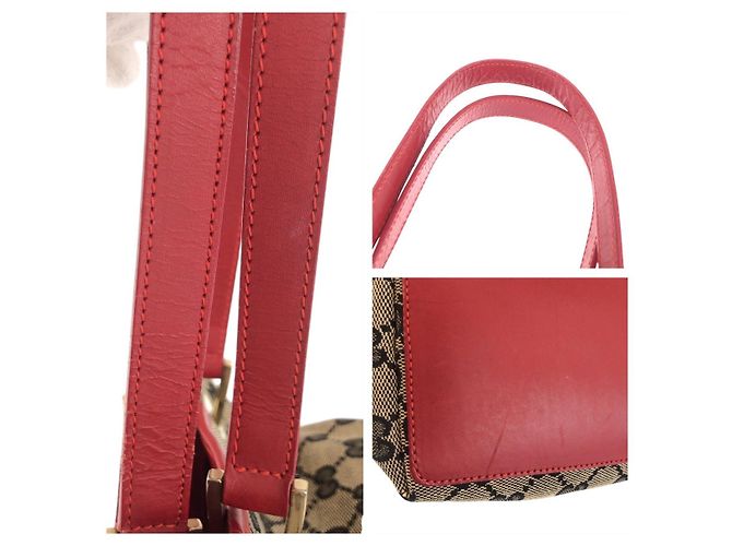 Borsa Tote Gucci GG Canvas Blu - vista 5