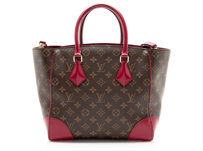 Borsa Louis Vuitton Monogram Canvas Phenix MM Marrone - vista 3