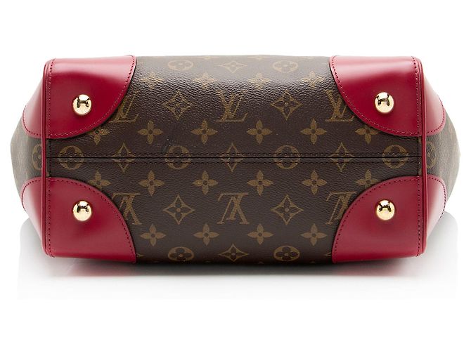 Borsa Louis Vuitton Monogram Canvas Phenix MM Marrone - vista 4