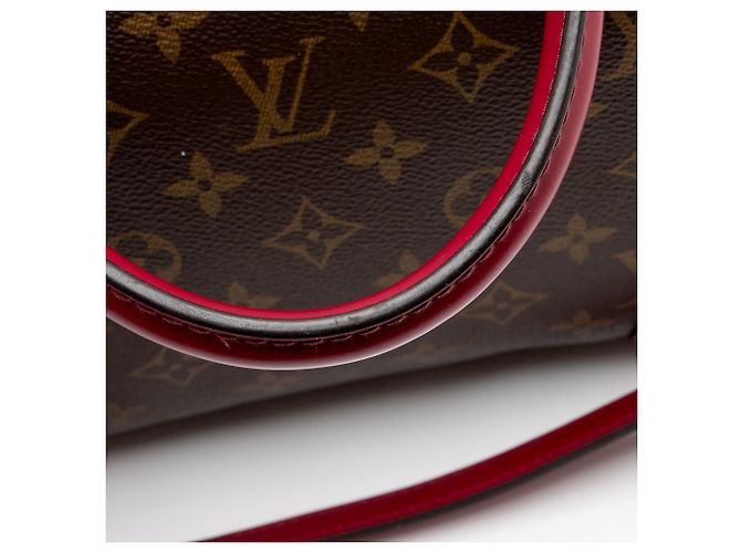 Borsa Louis Vuitton Monogram Canvas Phenix MM Marrone - vista 9