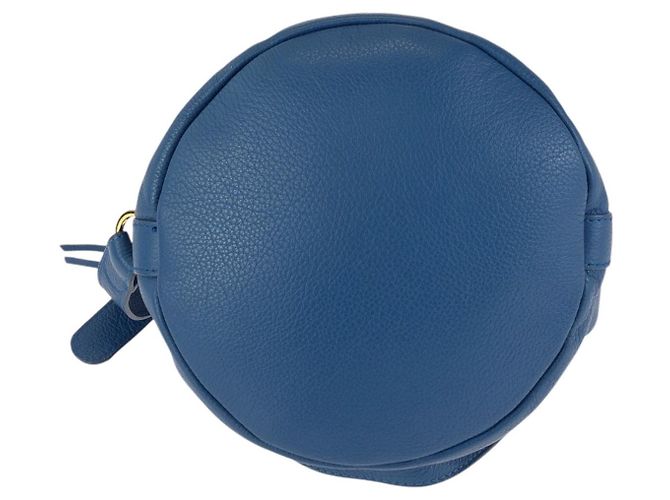 Chloé Bolso de mano 2way de cuero con doble borla Chloe Azul - vista 10
