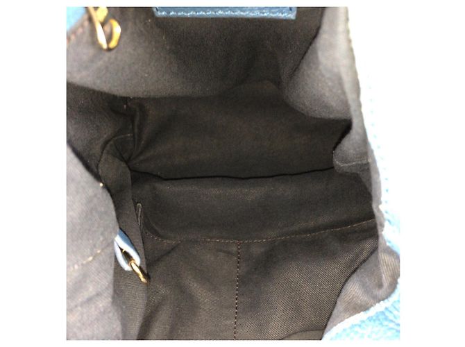 Chloé Bolso de mano 2way de cuero con doble borla Chloe Azul - vista 9