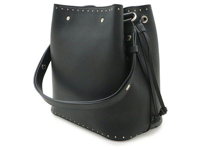 Bucket Borsa a tracolla a secchiello Louis Vuitton Lockme in pelle nera Nero - vista 2