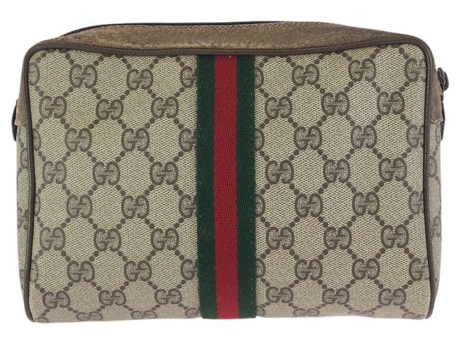 Clutch in tela GG Supreme Gucci - vista 2