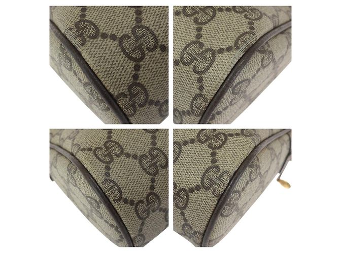 Clutch in tela GG Supreme Gucci - vista 3