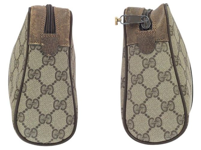 Clutch in tela GG Supreme Gucci - vista 7
