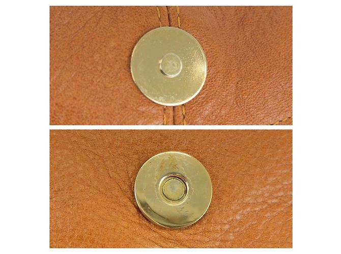 Chloé Borsa a tracolla in pelle Chloe Marrone - vista 5