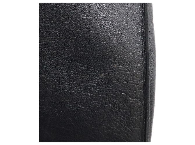 Hermès Borsa a tracolla in agnello nero Hermes - vista 4