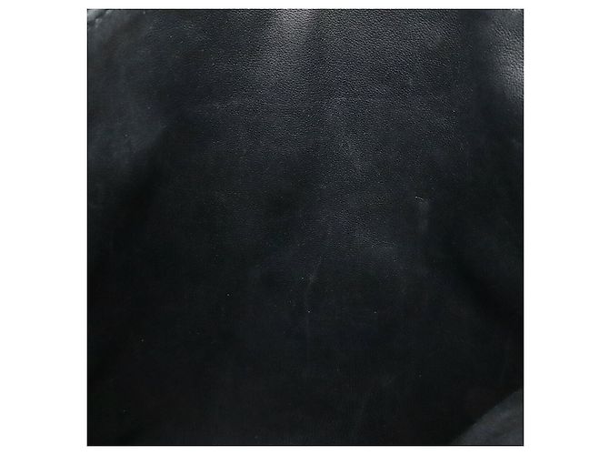 Hermès Borsa a tracolla in agnello nero Hermes - vista 7