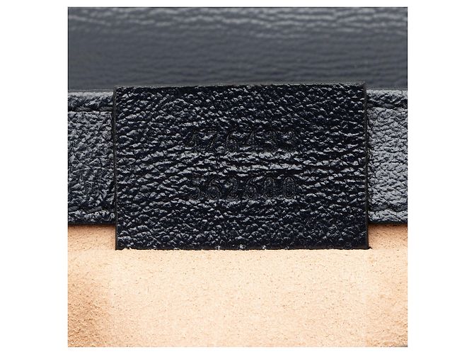 Bolso Mini Matelassé GG Canvas GG Marmont de Gucci Negro - vista 6
