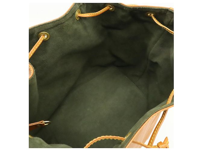 Borsa a Spalla Louis Vuitton Epi Petit Noe Marrone - vista 5