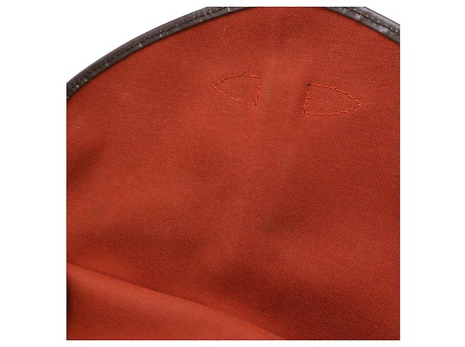 Louis Vuitton Damier Canvas Saumur 30 Schultertasche Braun - Ansicht 8