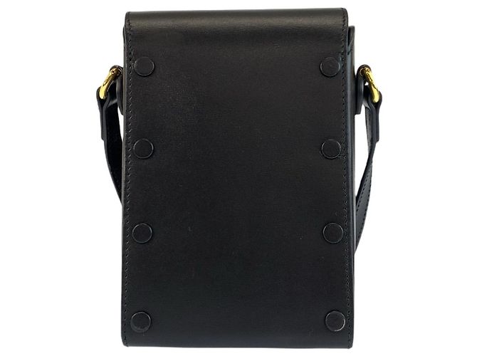 Borsa a tracolla Gucci in pelle Horsebit Nero - vista 2