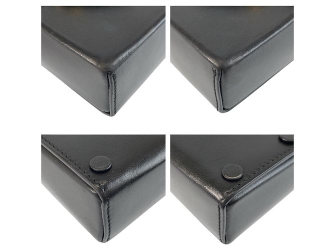 Borsa a tracolla Gucci in pelle Horsebit Nero - vista 4