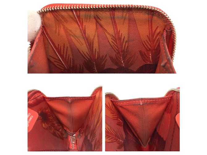 Hermès Hermes Azap Compact Mini Silk Seiden-Kleingeldbeutel Silber Metallisch - Ansicht 6
