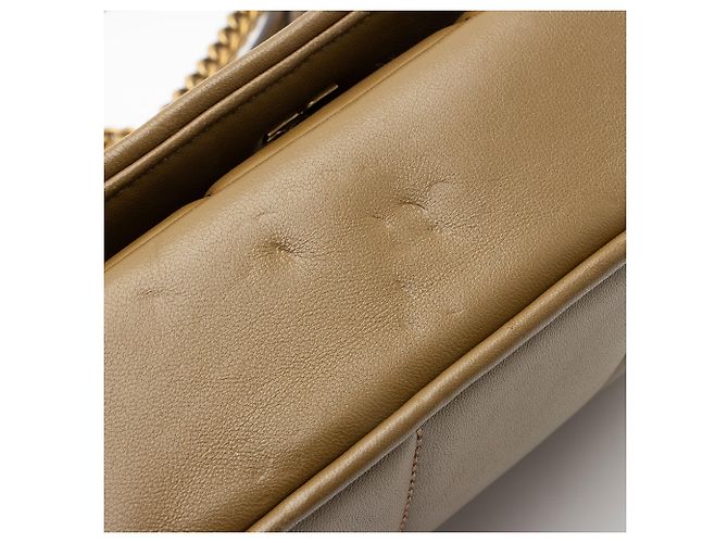 Borsa a tracolla Tory Burch Kira in pelle con catena Verde - vista 10