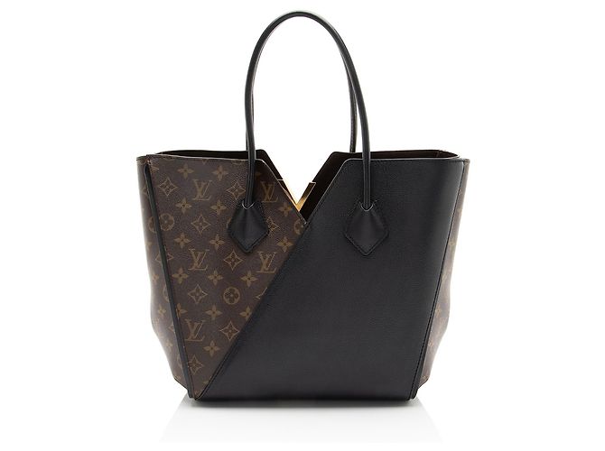Tote Kimono in tela Monogram Louis Vuitton Nero - vista 3