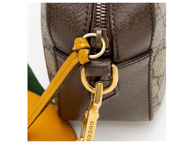 Gucci GG Supreme Neo Vintage Messenger Marrone Beige - vista 10