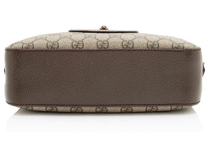 Gucci GG Supreme Neo Vintage Messenger Marrone Beige - vista 4