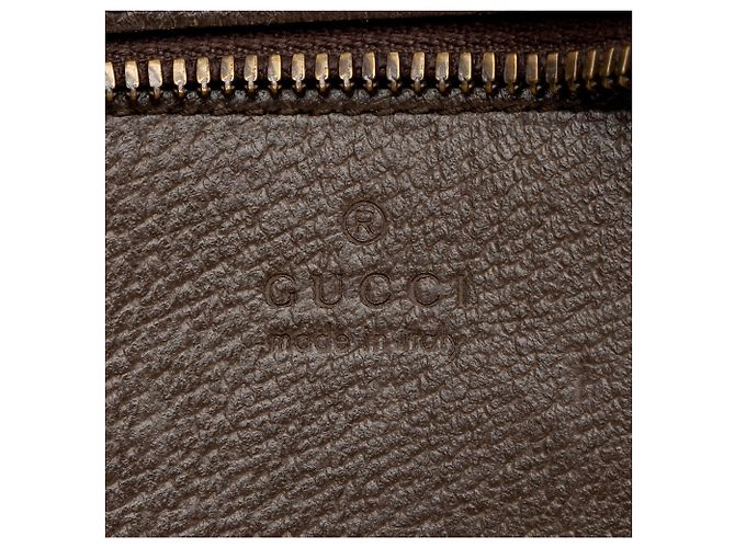 Gucci GG Supreme Neo Vintage Messenger Marrone Beige - vista 8