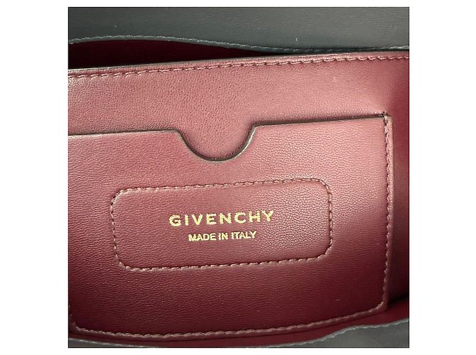 Borsa a tracolla Eden Medium in pelle con stampa coccodrillo grigio tempesta Givenchy - vista 6