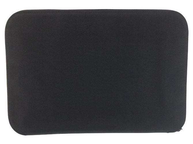 Clutch in nylon nero Gucci - vista 2