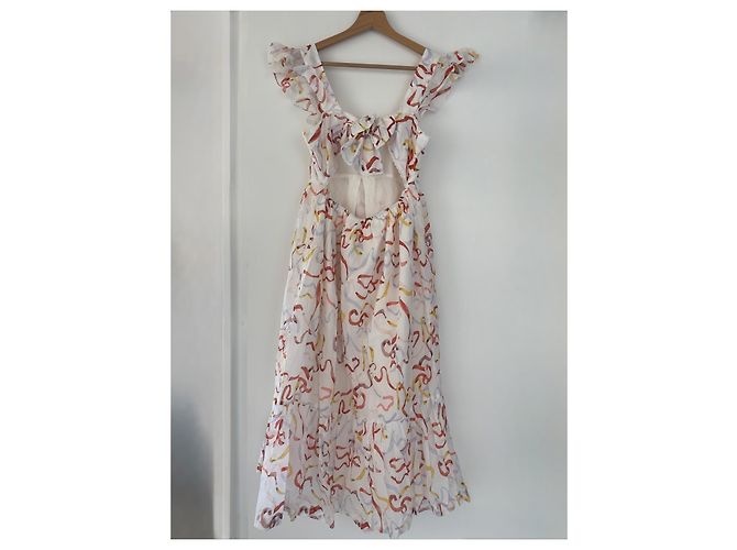 Abito estivo multicolore Chloé in cotone - vista 2
