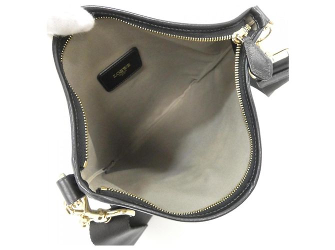 Borsa a tracolla Loewe 345 80 C15 Nero - vista 10