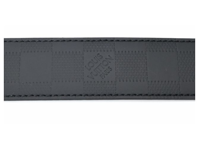 Cintura Boston Damier Infini Louis Vuitton Nero - vista 10