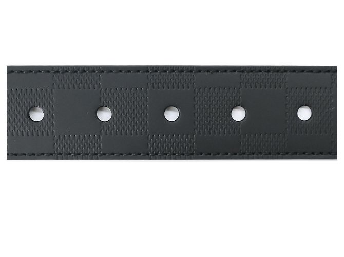 Cintura Boston Damier Infini Louis Vuitton Nero - vista 14