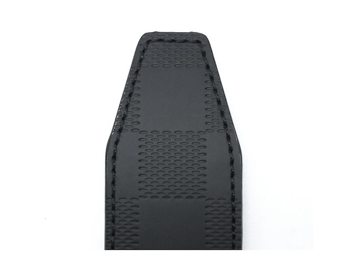 Cintura Boston Damier Infini Louis Vuitton Nero - vista 16