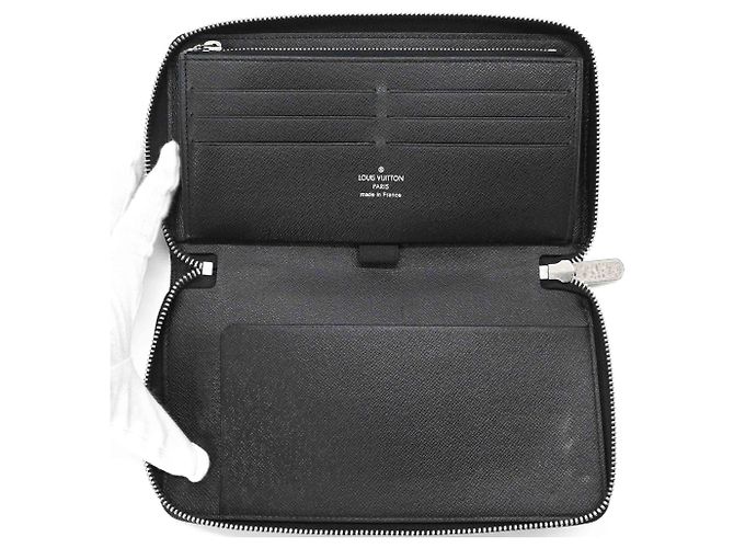Portafoglio lungo organizer Louis Vuitton Epi Electric Zippy Nero - vista 7