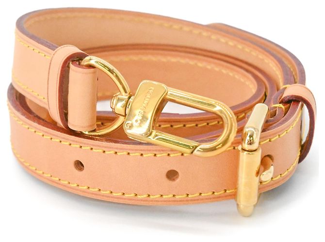 Tracolla Louis Vuitton Bouton in Beige - vista 2