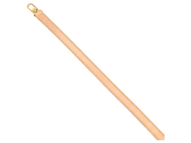 Tracolla Louis Vuitton Bouton in Beige - vista 5