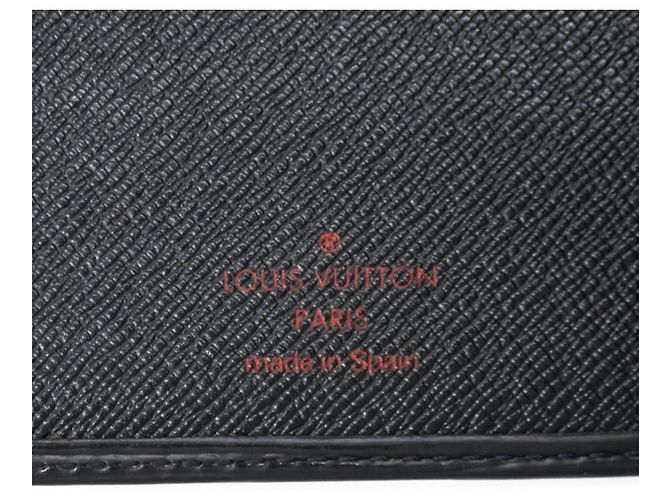 Portacarte in pelle Epi Louis Vuitton Nero - vista 8