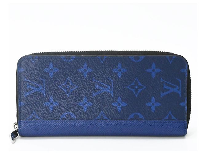 Cartera Zippy Wallet Vertical Long Louis Vuitton en Navy Blue Azul Azul marino - vista 3