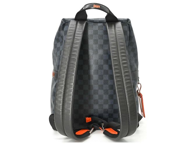 Zaino Louis Vuitton Damier Cobalt Discovery Blu Blu navy - vista 4