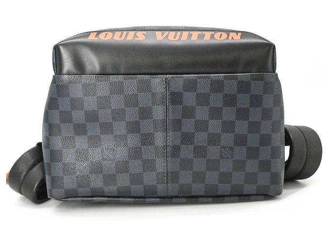 Zaino Louis Vuitton Damier Cobalt Discovery Blu Blu navy - vista 5