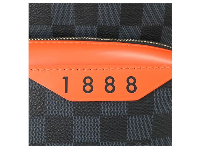 Zaino Louis Vuitton Damier Cobalt Discovery Blu Blu navy - vista 7