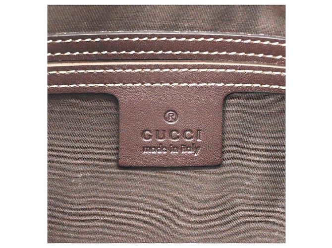 Borsa a Spalla Gucci GG Supreme Marrone Beige - vista 13