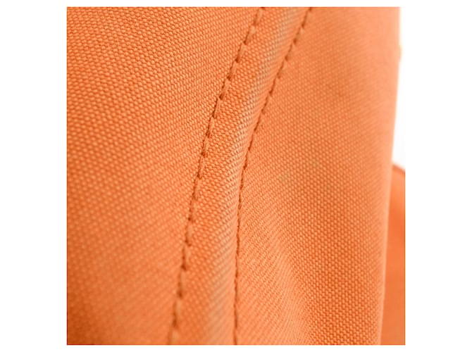 Borsa Tote Prada Canapa Arancione - vista 18