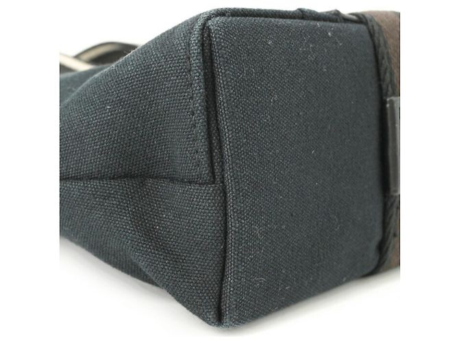 Hermès Hermes Troca Horizontal PM Handtasche Braun Schwarz - Ansicht 12