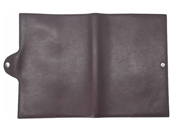 Hermès Copertina per Libri Hermes A5 Evercolor Marrone - vista 7