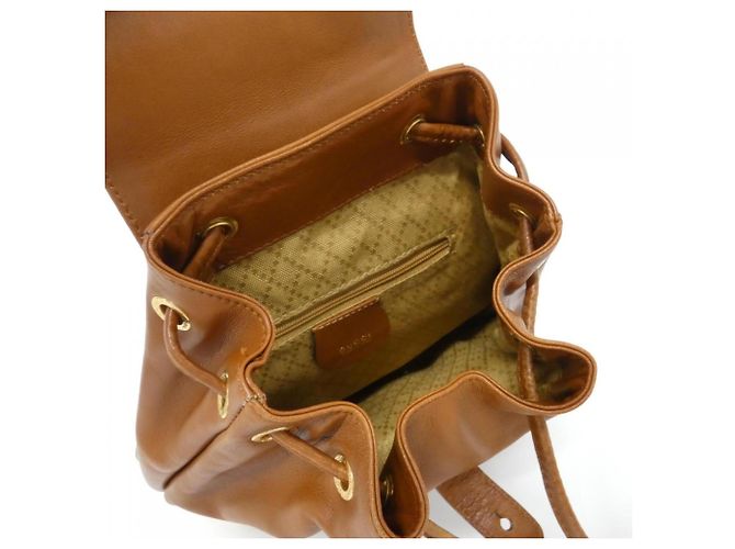 Zaino Gucci 003 1705 Marrone chiaro - vista 8