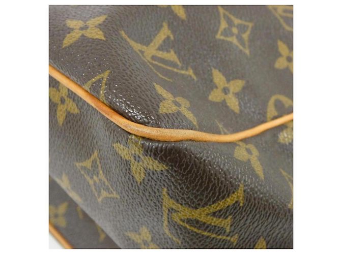 Borsa a tracolla verticale Louis Vuitton Monogram Batignolles Marrone - vista 3